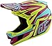 Troy Lee Designs D4 Composite MIPS Helmet Slash Purple/Yellow, XL