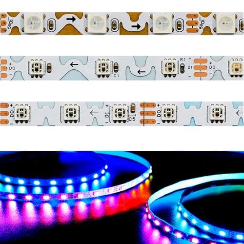 Cinta LED Multicolor WS2812 5V 5M 60 leds/m miniatura 1