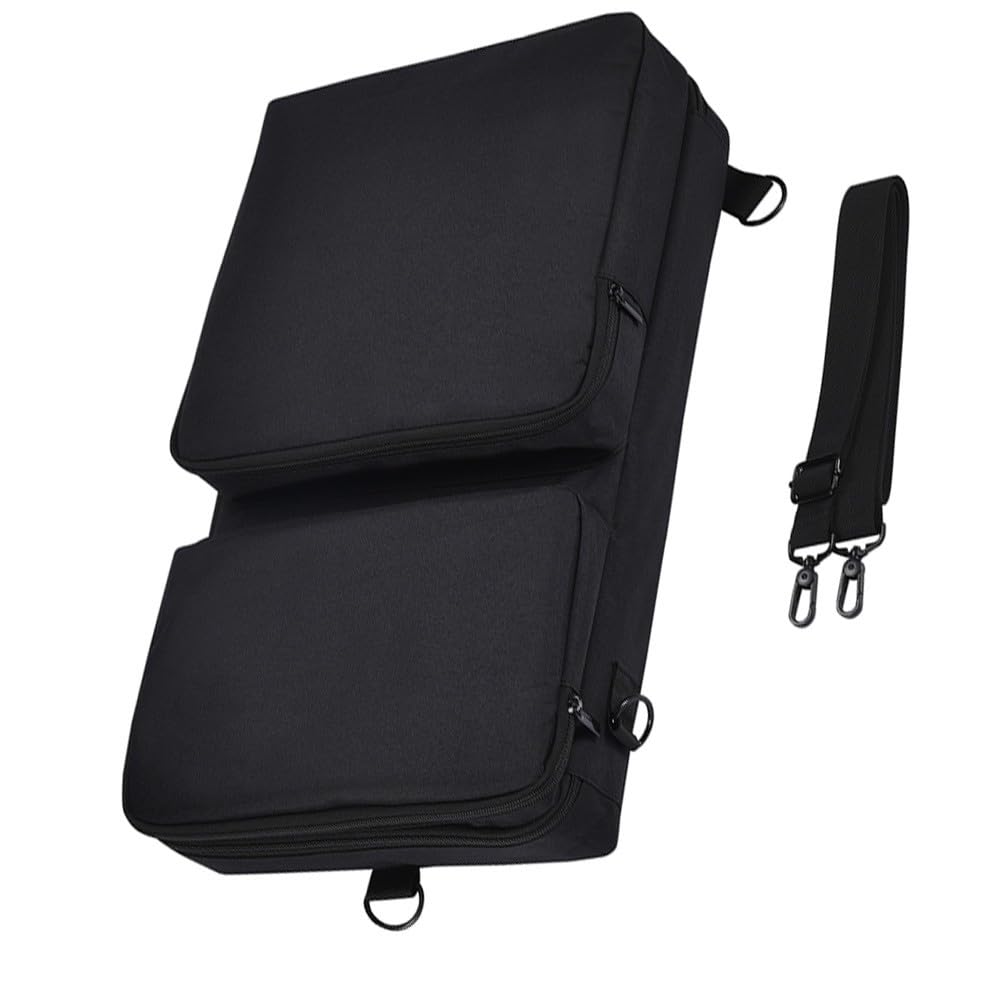Housse de protection en EVA épais pour DDJ-FLX4 DDJ-400 DDJ-REV1 DDJ-SB3 DDJ-202 avec bandoulière rigide Noir