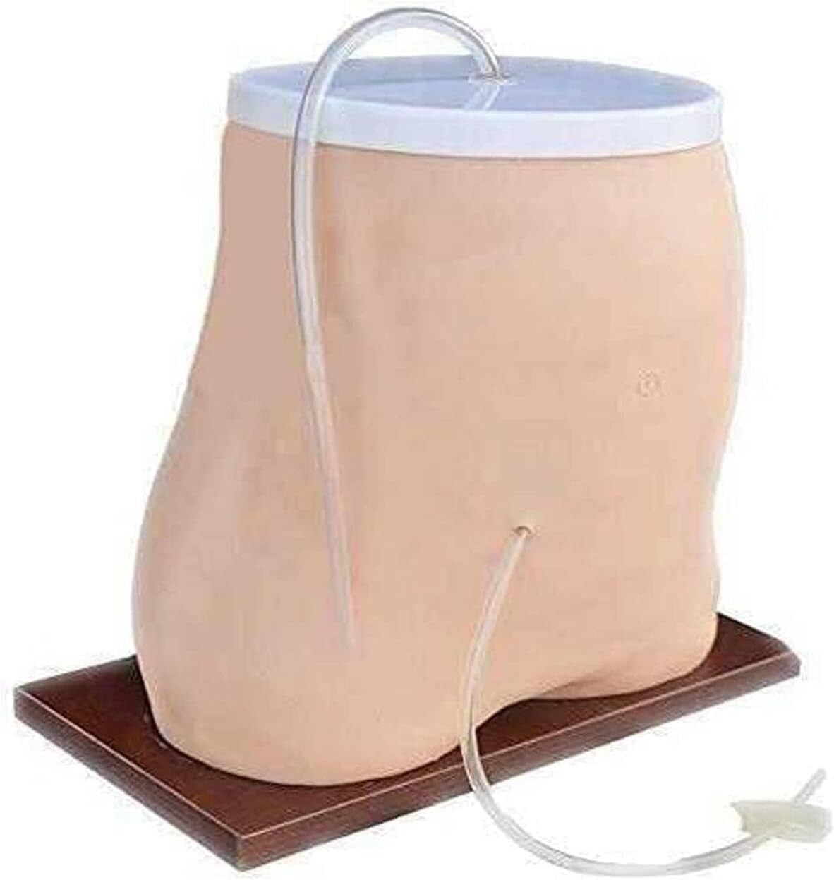 HEQIM Peritoneal Dialysis Nursing Model, Human Abdomen Model, Fistula Simulator for Medical Education and Demonstration, peritoneal Dialysis Patient Care Training Model.