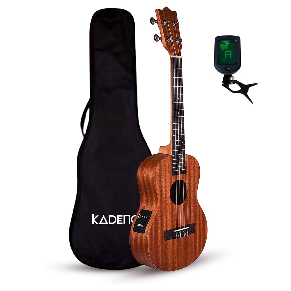 d*t様 ALBIT Acoustic Ukulele 2ch Pre-Amp Amazon.com: Kadence UKCE03C Concert 24