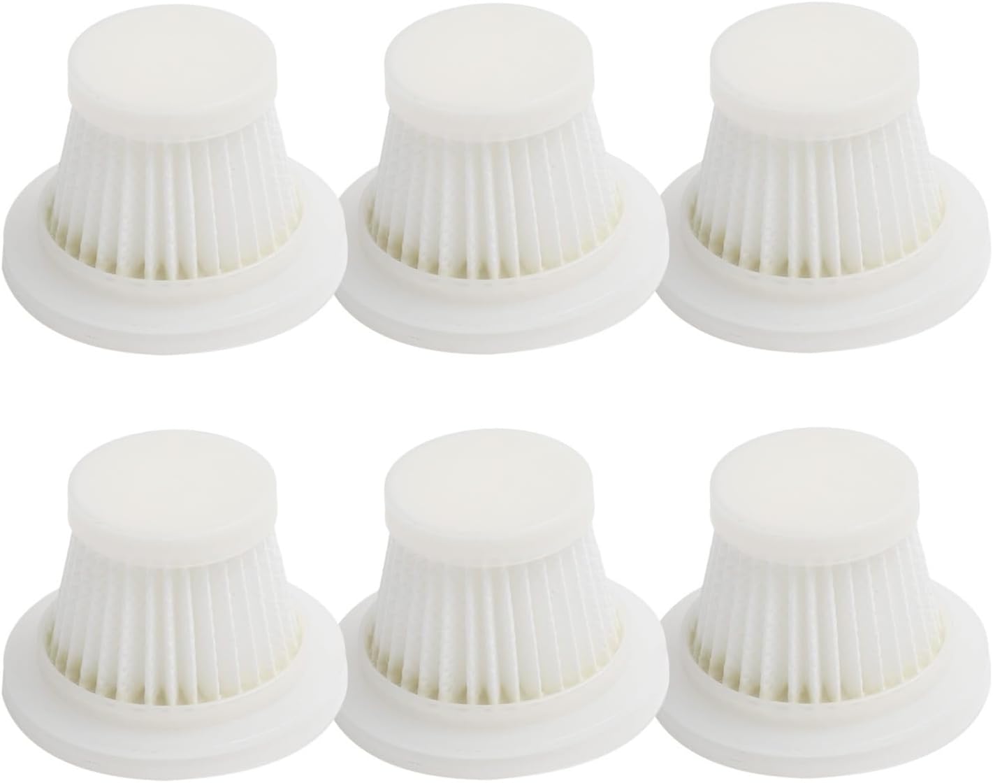 2/6pcs Washable Filter Reusable Washable Filter ST-6638，For Cordless Vacuum Cleaner Parts Sweeper Accessories Replacement(2 PACK)