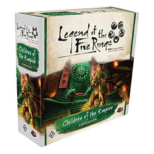 Fantasy Flight Games Legend of The Five Rings: The Card Game Children of The Empire Premium Expansion - Strategy Game for Kids & Adults, Ages 14+, 2 Players, 45-90 Minute Playtime, Made