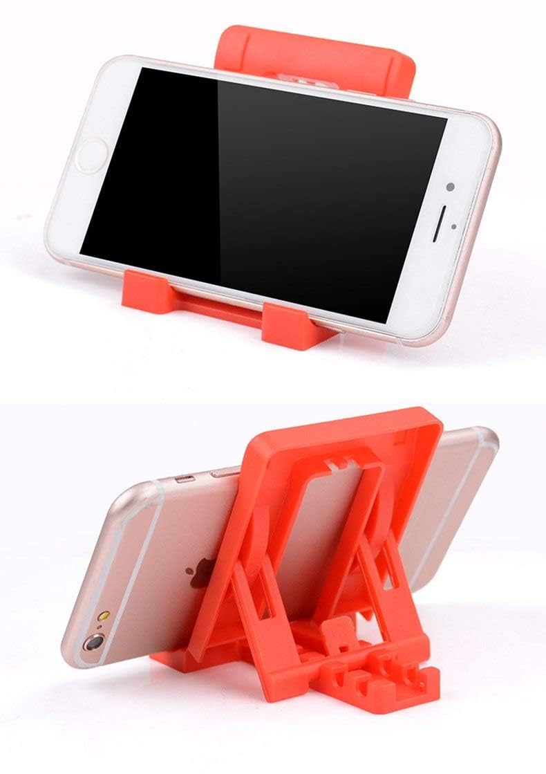 Tabletop Phone Holder Stand for Home & Office | Universal Multi-Angle Mobile Stand | Adjustable & Foldable for All Smartphones | Phone Holder for Video Calls, Study (Pack of 6)-image-40