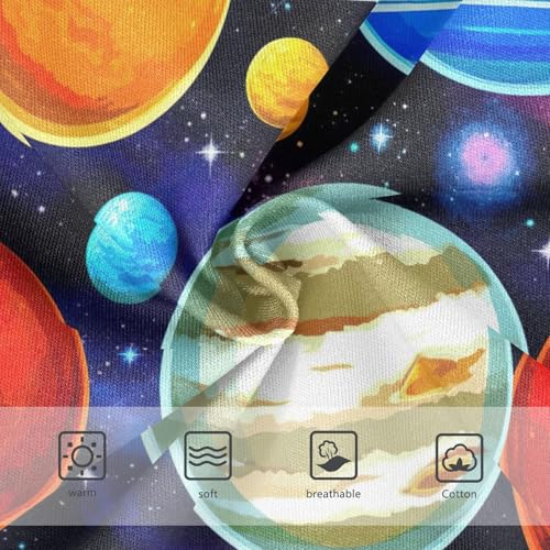 Joisal Colorful Outer Space Planets Girls Underwear Toddler 2t Cotton Panties for Girl Cartoon Kids Briefs Undies3