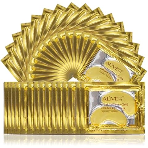 AIQIUSHA 24K Under Eye Treatment Masks Cover