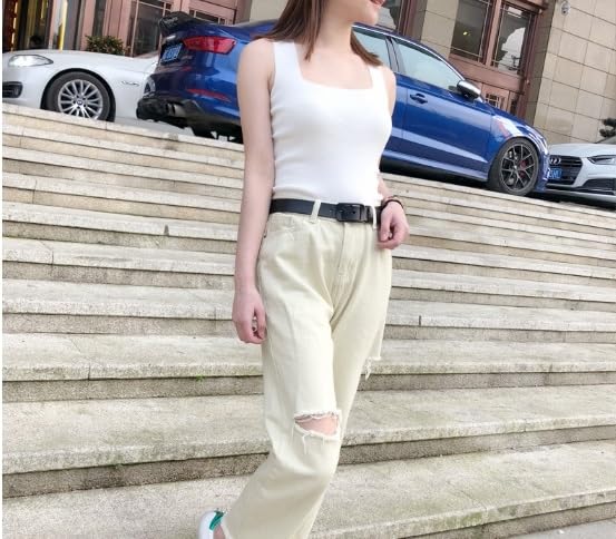 Belt Women's Genuine Leather Pin Buckle Belt Women's Jeans Belt4