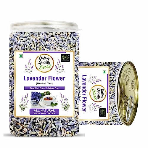 Image of Online Quality Store Lavender Flower Tea - 25g | Herbal Tea | Lavender Flavour
