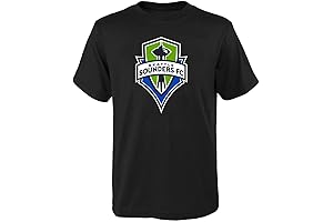 Outerstuff Seattle Sounders FC Juniors Boys Sizes 4-18 Core Logo Team T-shirt