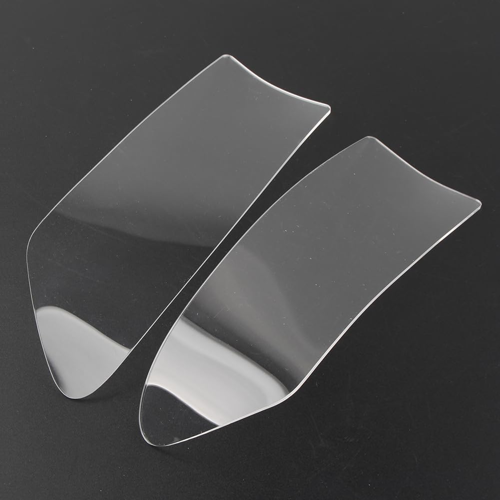 Cnfang4 Acrylic Plastic Headlight Lamp Shield Guard Screen Lens Protector Cover Transparent for HONDA CBR600RR 2013-2018 Motorbike