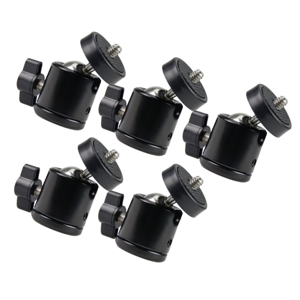 LABRIMP 5pcs Camera Spherical Head Gimbal Camera Ball Head Tripod Mini Tripod Head Trigger Grip Ball Head Ball Tripod Head Camera Video Head SLR Camera Spherical Heavy Duty Head Mini Head
