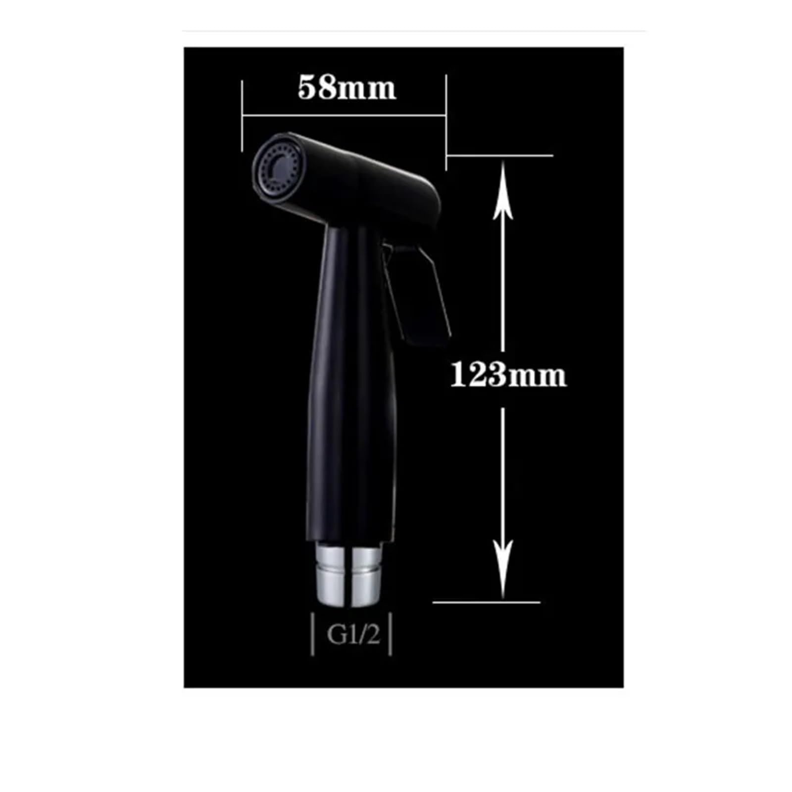 Pulverizador de bidé mano acero inoxidable