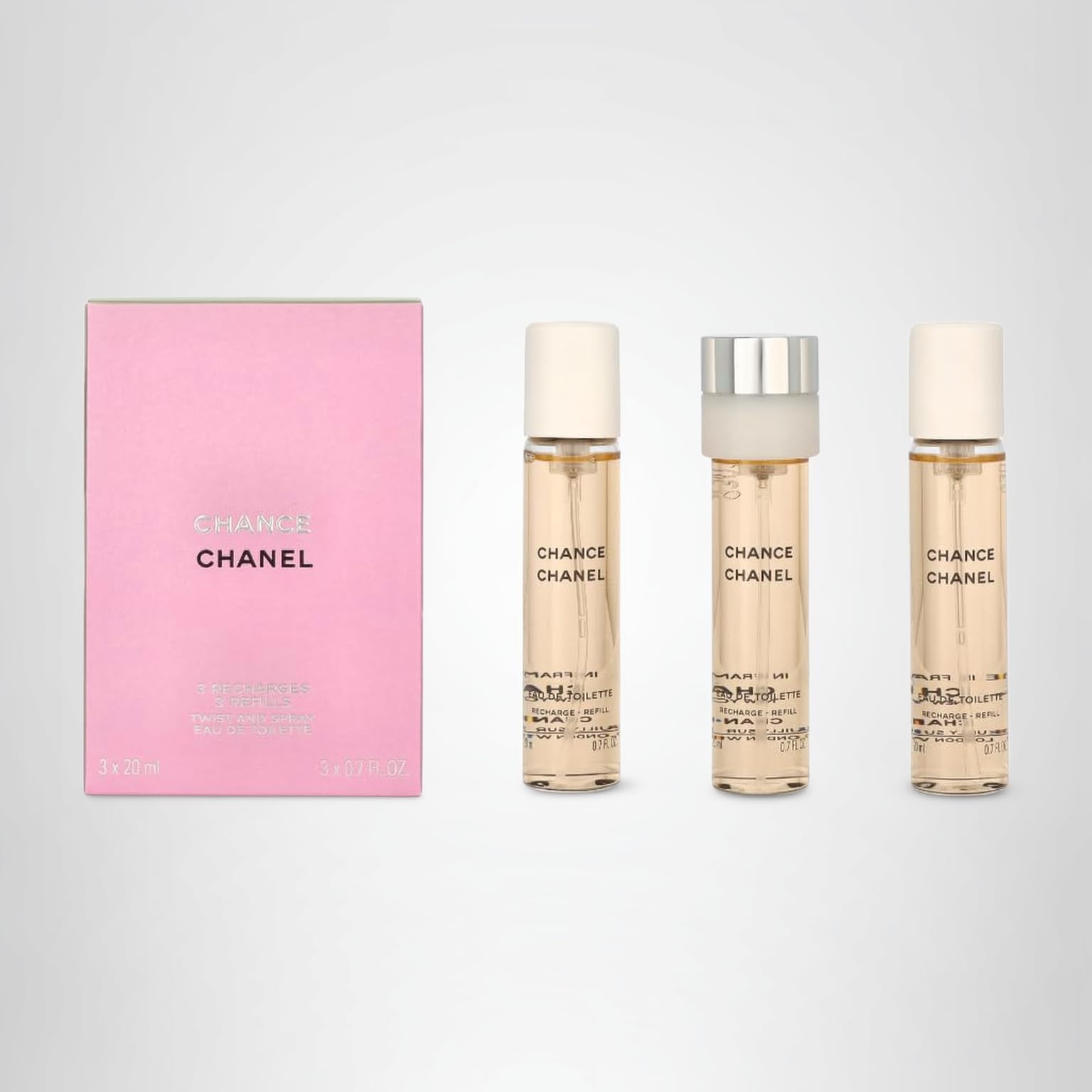 Amazon | シャネル CHANEL チャンス ツイスト&スプレー 20ml×3 EDT 〔3