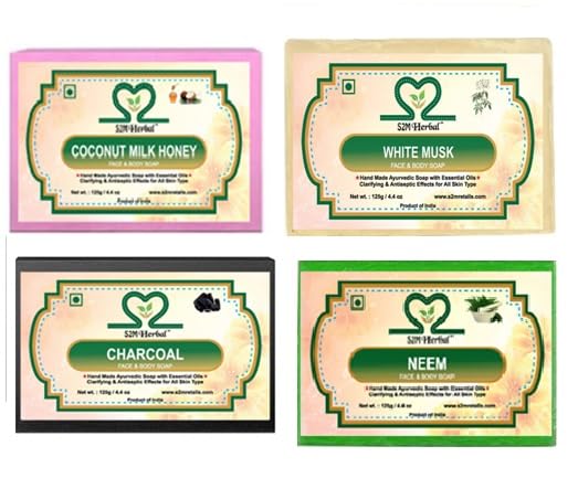 Image of Handmade Soap Combo-8 (4 x 125 g)