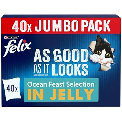 FELIX As Good As it Looks Ocean Feasts Wet Cat Food Cover