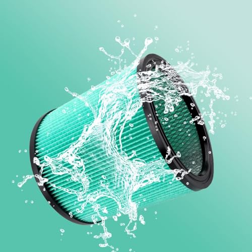 Image of DXVC6914 High Efficiency Cartridge Filters Replacement for DeWalt Vacuum Filter 6-16 Gallon Wet /Dry Vacuum Cleaners for DXV06P DXV09P DXV09PA DXV10P DXV10PL DXV10S DXV10SA DXV10SB 2 Pack