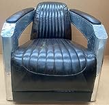 Material: Massivholz, Aluminium, Polyesterschaum, Leder