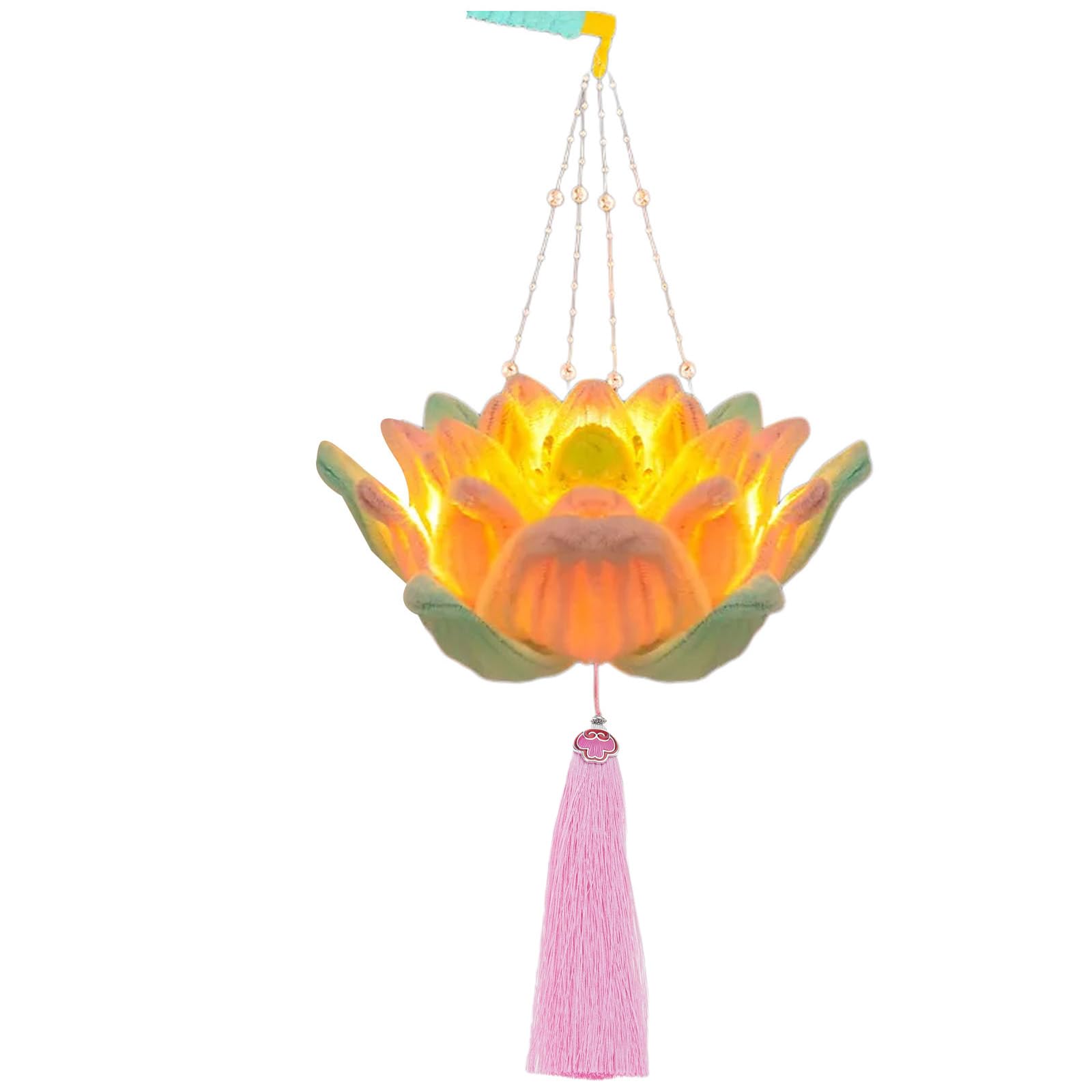 Buxuaaaa Gradient Powder Handheld Lamp For Traditional Chinese Celebration Waterproof Festival Light With Soft Lighting Home Decoration Party Decoration