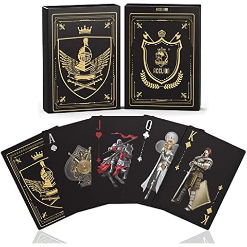 WJPC Waterproof Playing Cards (Knight Gold) Cover