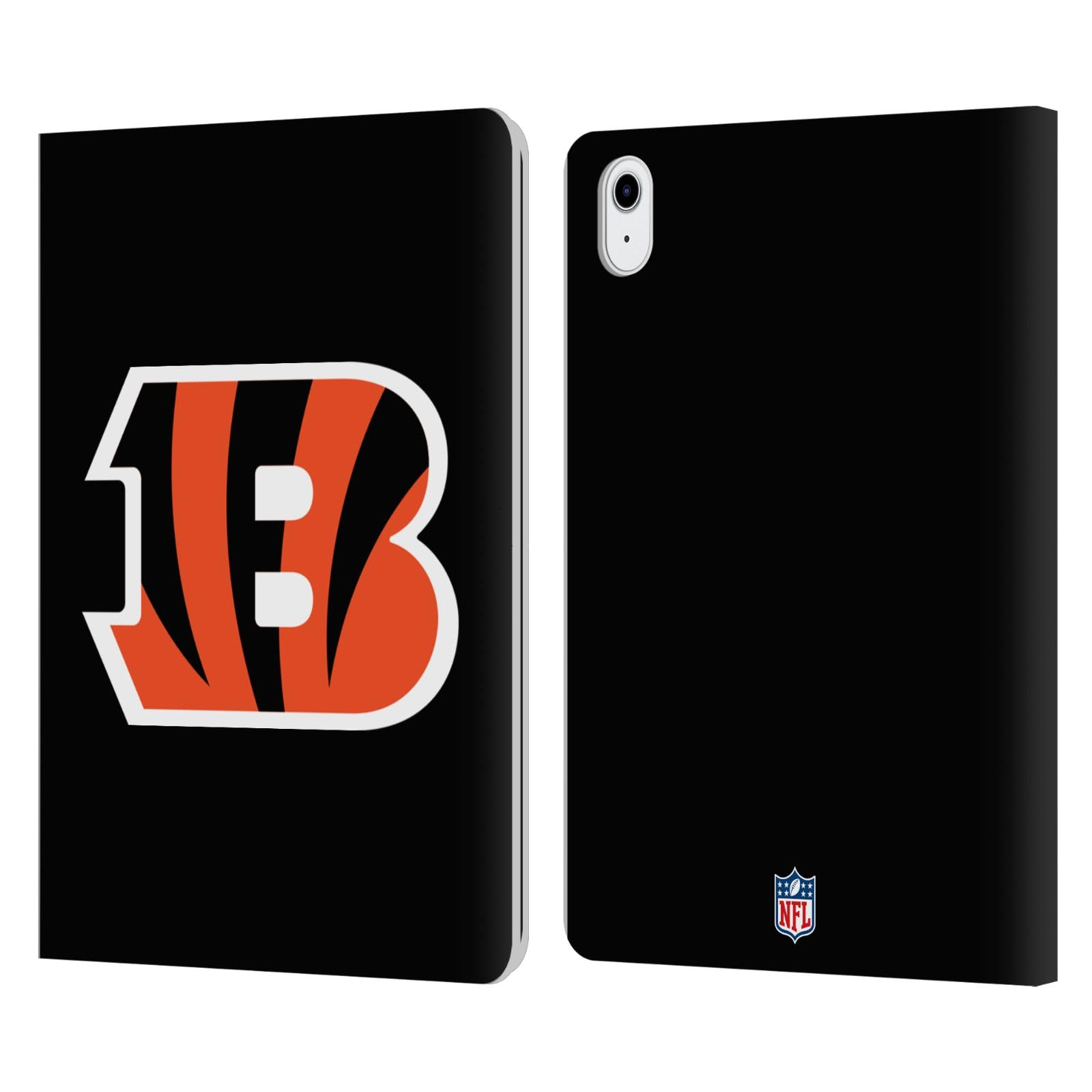 Funda libro iPad Air 2020 2022 NFL Cincinnati Bengals carcasa protectora cuero 7