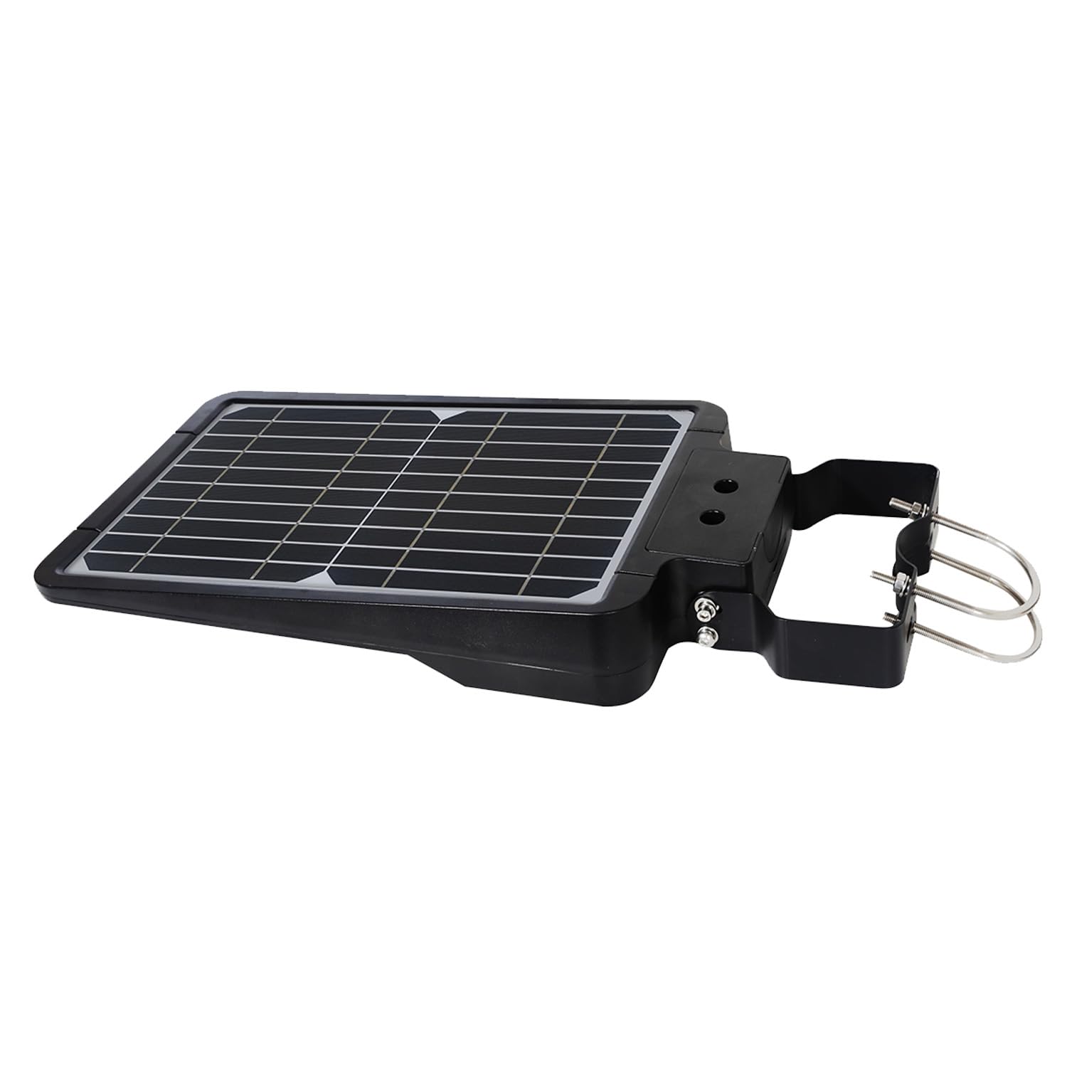 Velamp Cruiser M Lampione solare 25 W – 3000 lm, 40 SMD LED, Sensore di Movimento, Batteria Ricaricabile, IP65, Automazione Notturna – Ideale per Giardini, Parcheggi, Viali