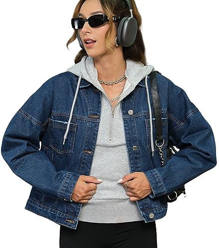 ジャケット・アウター OLD GUESS Half Zip Anorak denime y2k Oversized Denim Trucker Jacket | GUESS Jeans