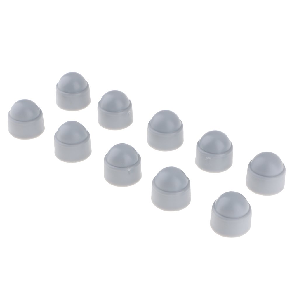 10x M6 M8 M10 Hex Hexagon Dome Bolt Screw Nut Protection Caps Cover M6-10 x 13mm