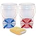 Produktbild 2 Car Wash Buckets & Scratch Schilde  2 Eimer Waschen Methode/System  Swirl gratis Waschen Lösung  Waschhandschuh