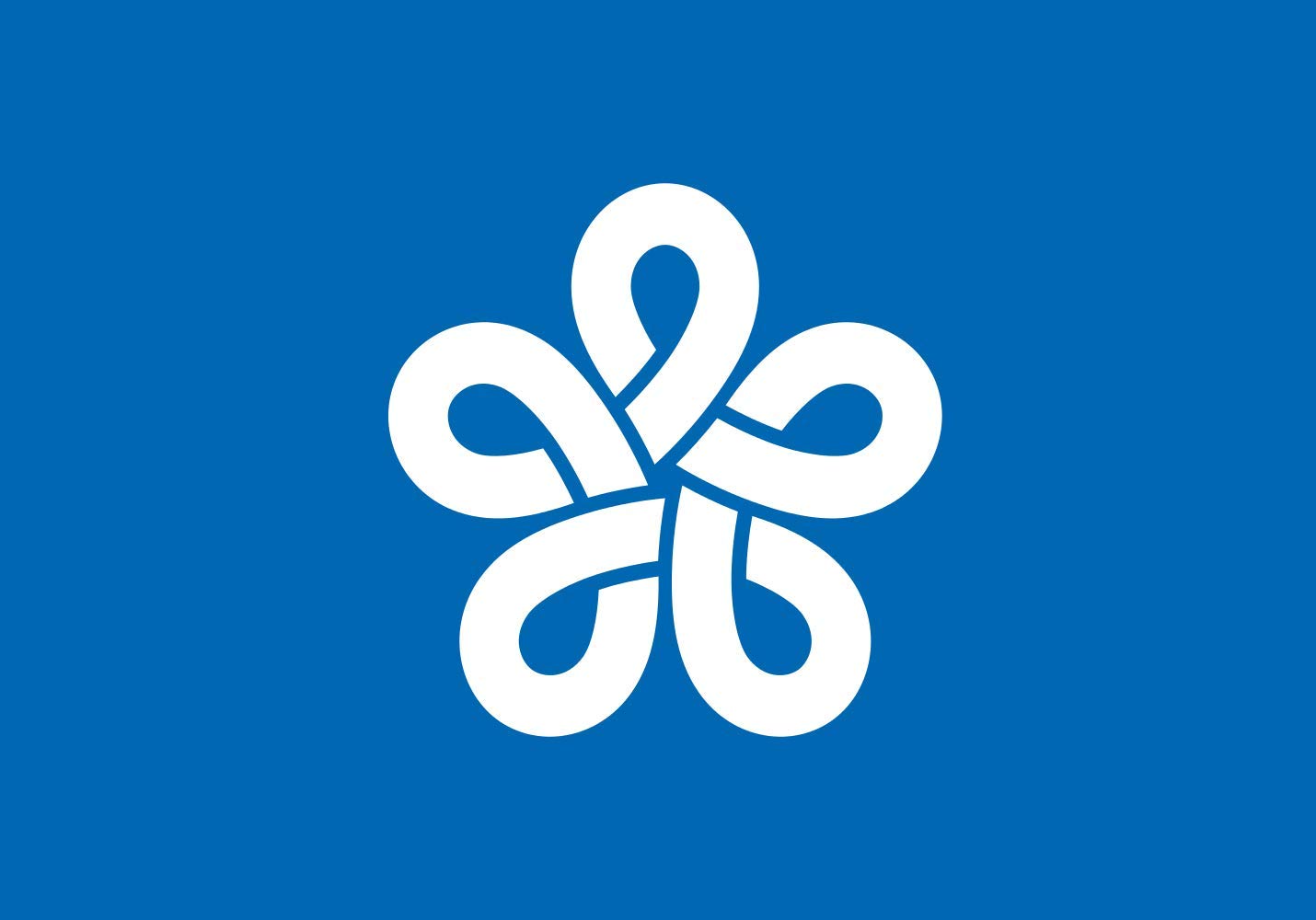 Drapeau préfecture de Fukuoka Japon grand format en textile premium renforcé