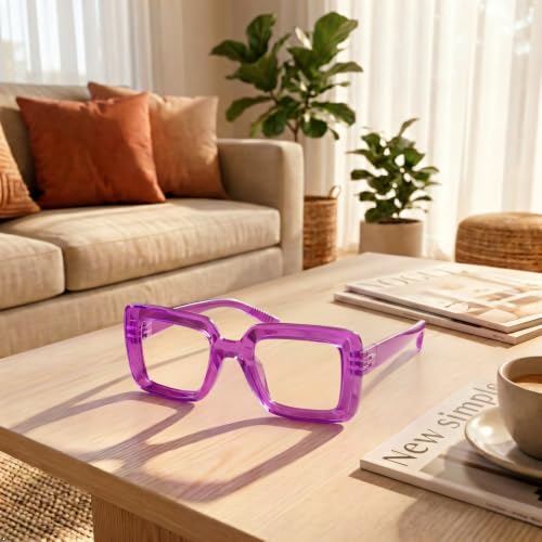 Image of Eyekepper Reading Glasses 1.5, Readers for Women, 2 Pack Purple