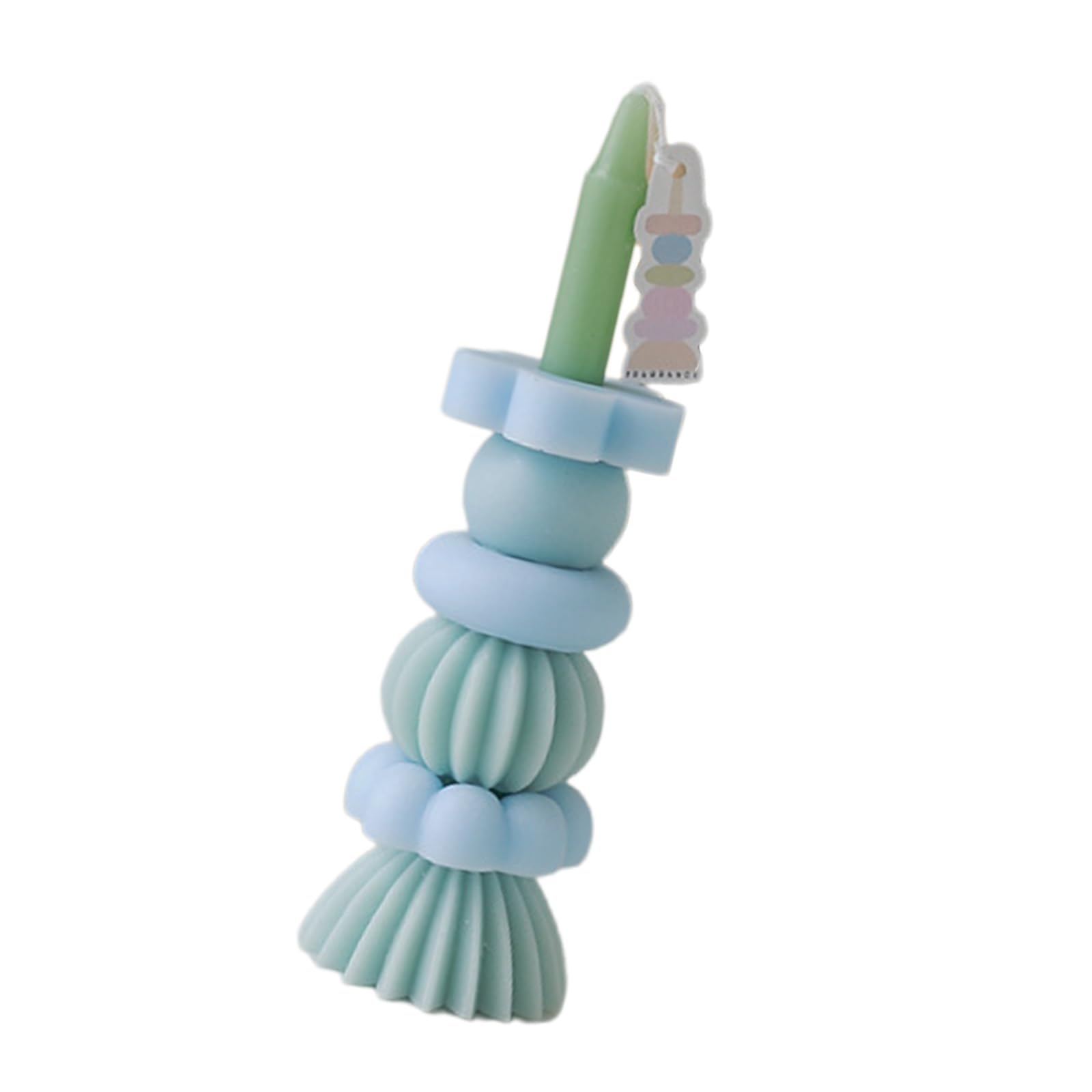 carotoe Stackable Pillar Scented for Table Decoration and Uplifting Mood Boosting Birthday Gift Scented