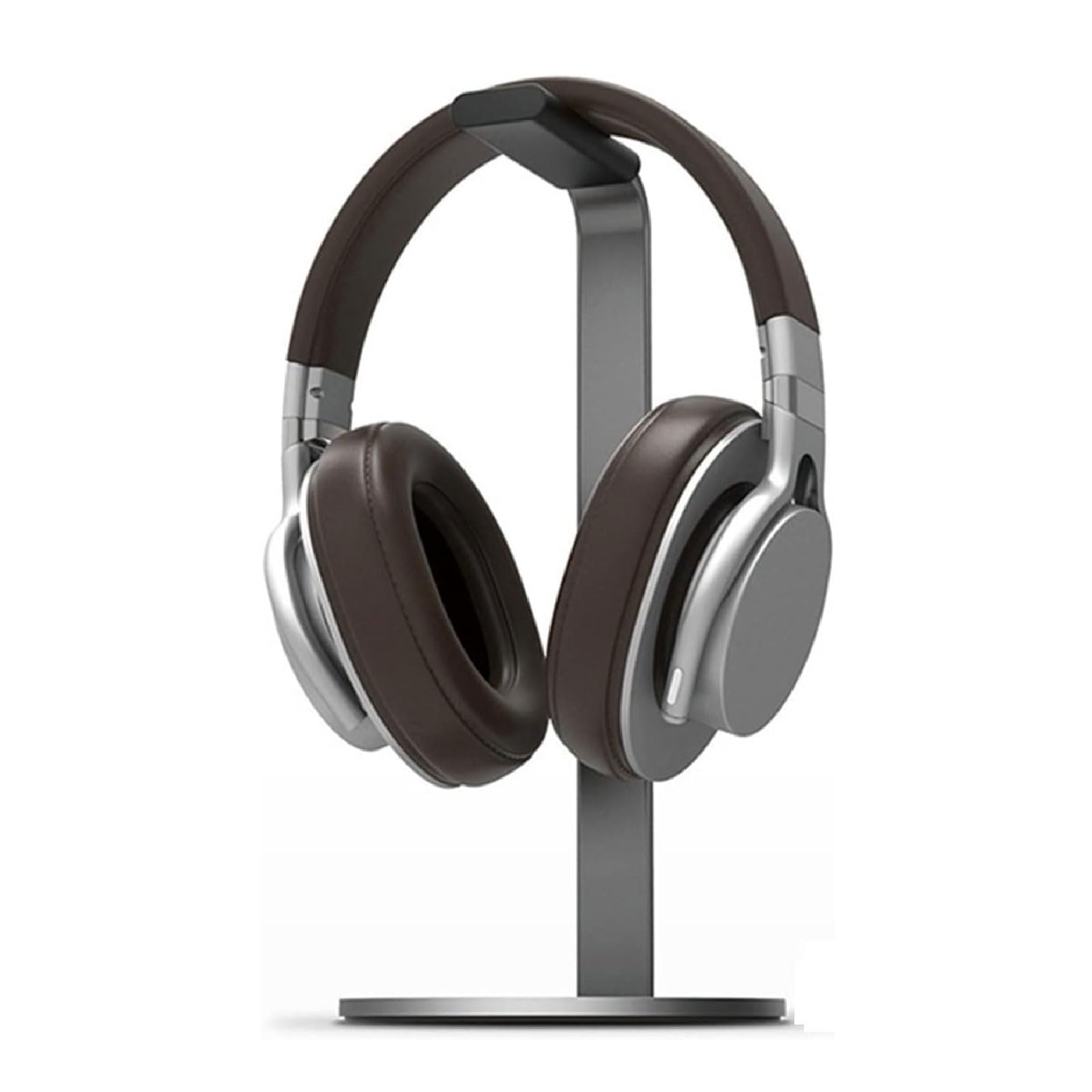 Soporte para auriculares, colgador para auriculares, soporte para auriculares con un cuerpo de aleación de aluminio resistente, soporte para auriculares para juegos de PC para todos los auriculares