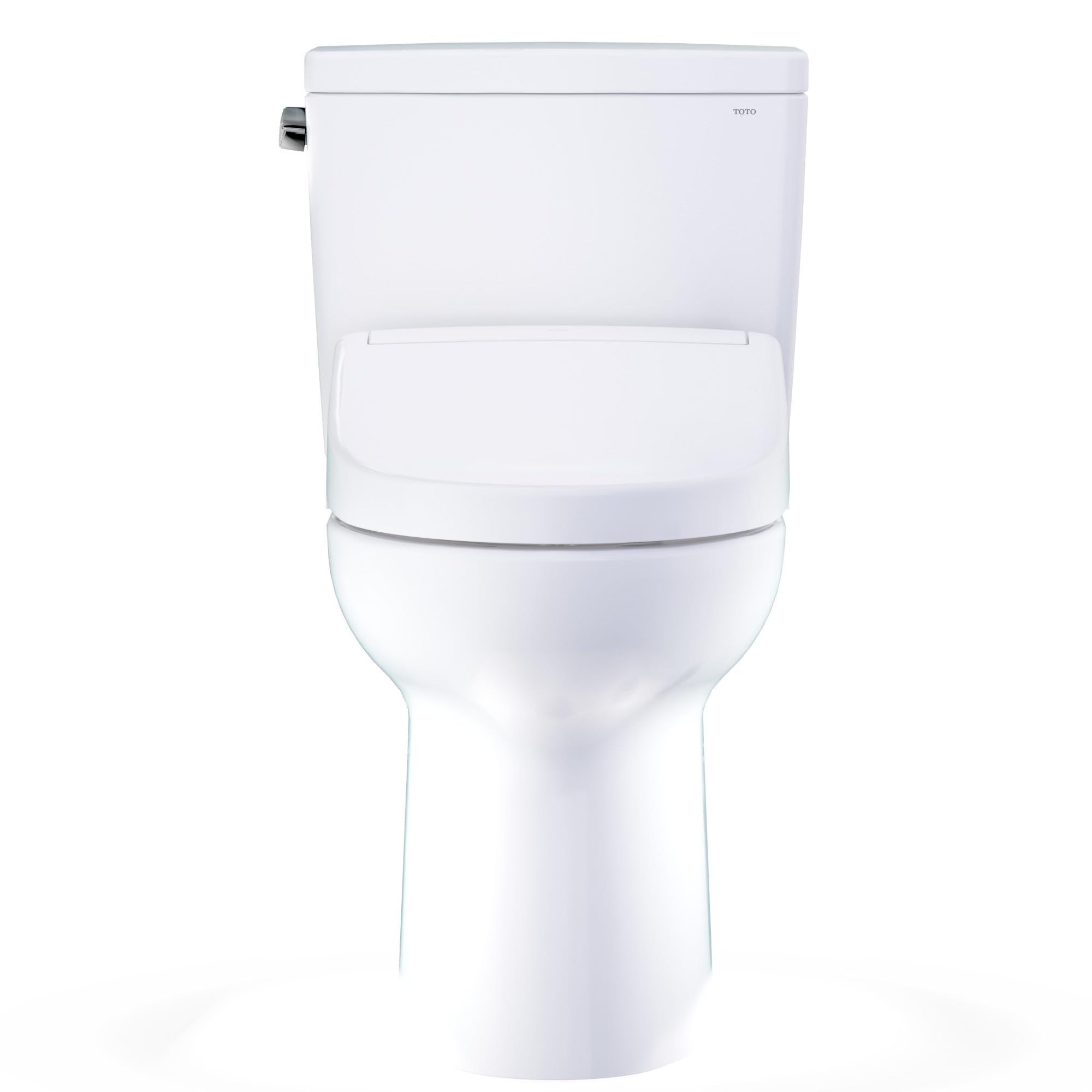 TOTO Drake WASHLET Two-Piece Elongated 1 28 GPF TORNADO FLUSH Toilet with S5 Bidet Seat Cotton White - — view 13