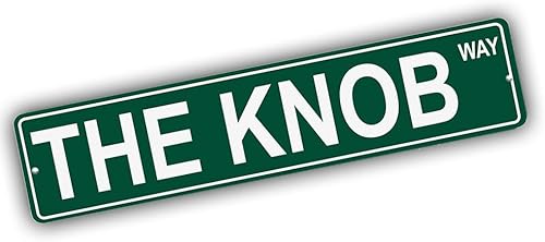 Vista 556 de Ohio Mountains Pick Your Mountain Compatible/repuesto para Ballards Hill United States Mountain Aluminio Metal Tin Street Sign Style decoración