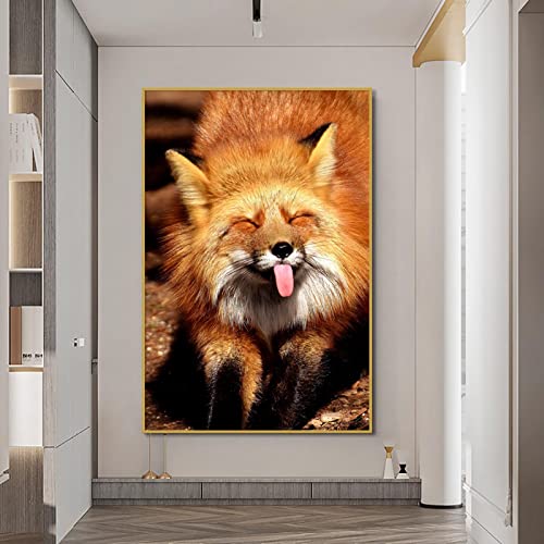 Kinderkamer Decor Foto Dier Canvas Schilderijen Muur Kunst Leuke Vos Posters en Prints Decoratie voor Thuis 60x90cm|23… - Image 3