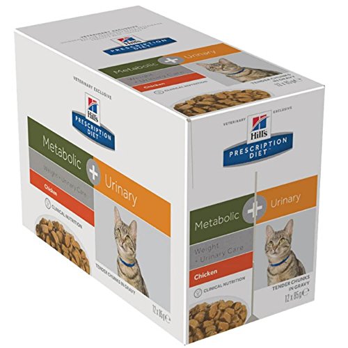 Hill´s Prescription Feline Metabolic + Urinary Frischebeutel, 12 x 85g
