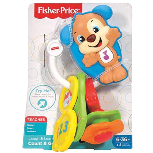 Chocalho Chaves Divertidas, Aprender e Brincar, Fisher Price, Mattel