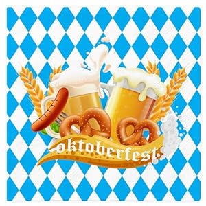 Buscando HB791 Oktoberfest Servietten 80 Stück
