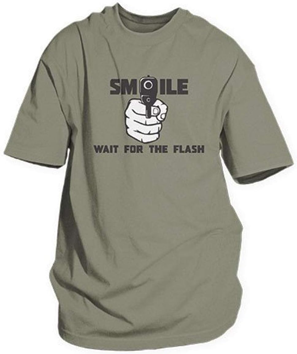 Fox Outdoor Products Themed One-Sided Imprinted Smile for The Flash T-Shirt