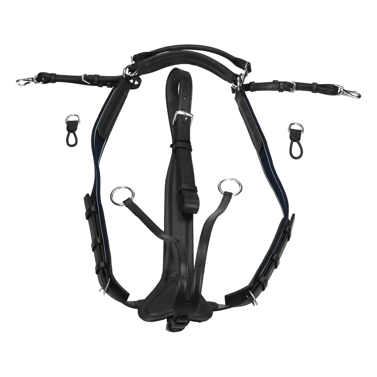 Rambo Micklem Breastplate Horseware pour le confort du cheval en randonnée et CSO