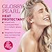 Luseta Glossy Pearl Heat Protectant Spray Smoothing Thermal Protection Treatment Enhance Shine and Add Strength for All Hair Types Protect Hair from Heat Damage 8.5oz