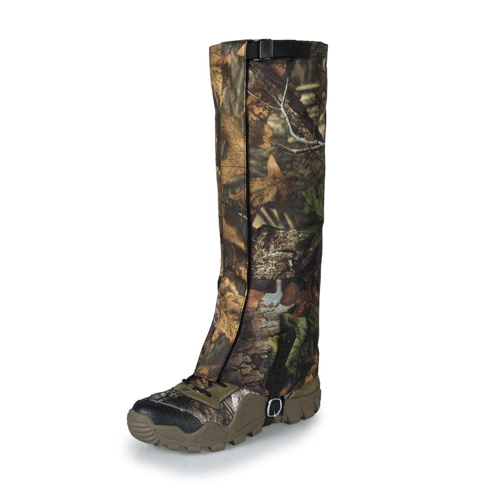 Polainas Impermeables para Nieve Polainas de Pierna Cubrebotas Protector de Zapatos con Ajuste Elástico Y Doble Capa Térmica Adecuado para Actividades