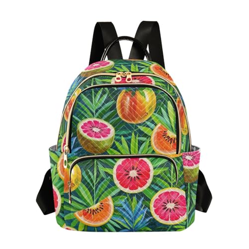 Mochila de viaje impermeable para mujer de 12.5 pulgadas y mochila para libros escolar de niñas