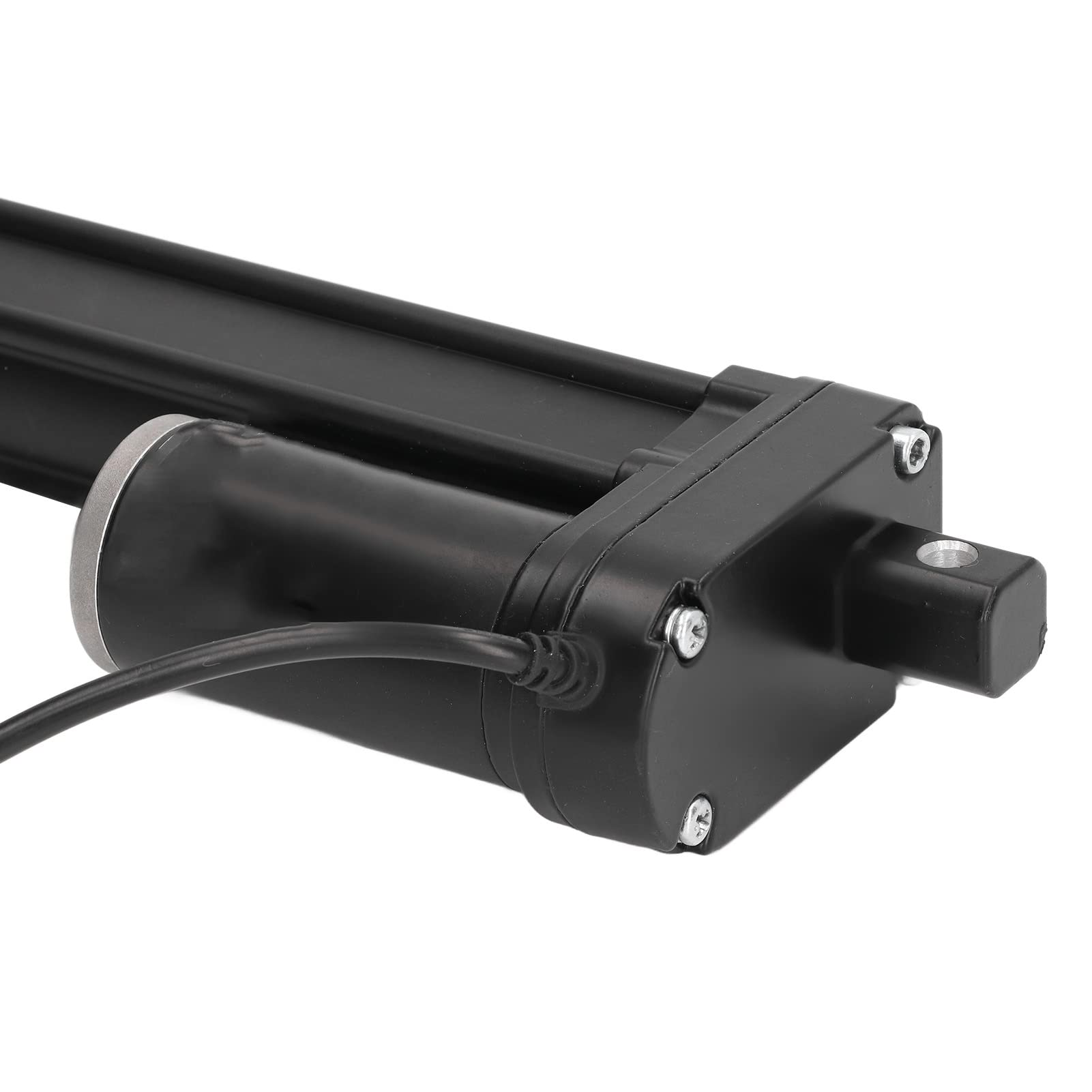 Siłator elektryczny Xtevu, 24 V 3500N silnik liniowy dla projektora z obudową stopu aluminium cynku, urządzenie pręta elektrycznego, siłownik napędu liniowego, zmotoryzowany (400mm)