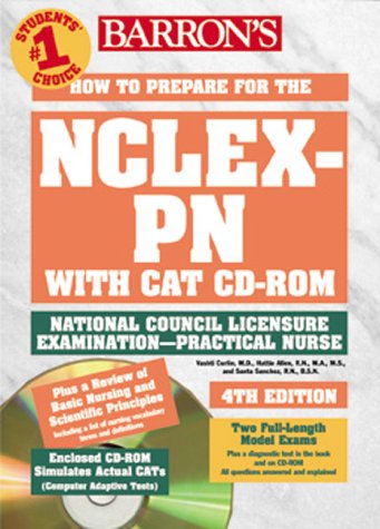 How to Prepare for the NCLEX-PN with CAT CD-ROM (BARRON'S HOW TO PREPARE FOR THE NCLEX-PN USING CAT)