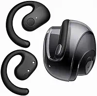 Fone de Ouvido Tradutor Inteligente, Tradução em Tempo Real, 144 Idiomas, Bluetooth, Preto