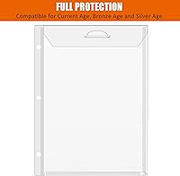 Vista 8 de Bolsas de cómics, fundas para libros de cómics, 12 bolsas protectoras de cómics