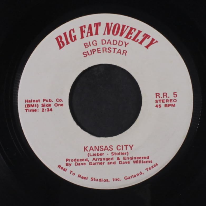 CALICO one sided love affair BIG FAT NOVELTY 45