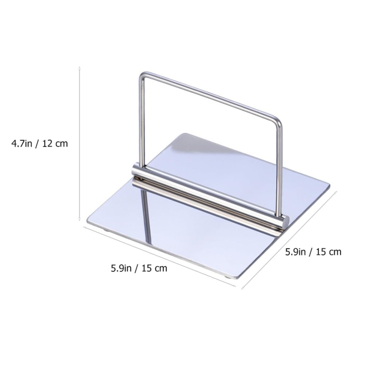 Soporte y para Acero Inoxidable Moderno Servilletas de o Resistente, Diseño Atractivo y Funcional Fiestas en para Hotel Mesa de Postres