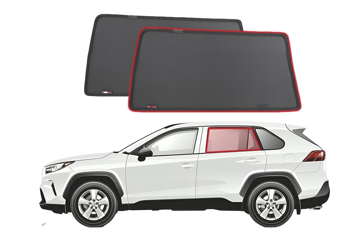 Amazon.com: Snap Shades for Toyota RAV4 5th Generation Car Rear